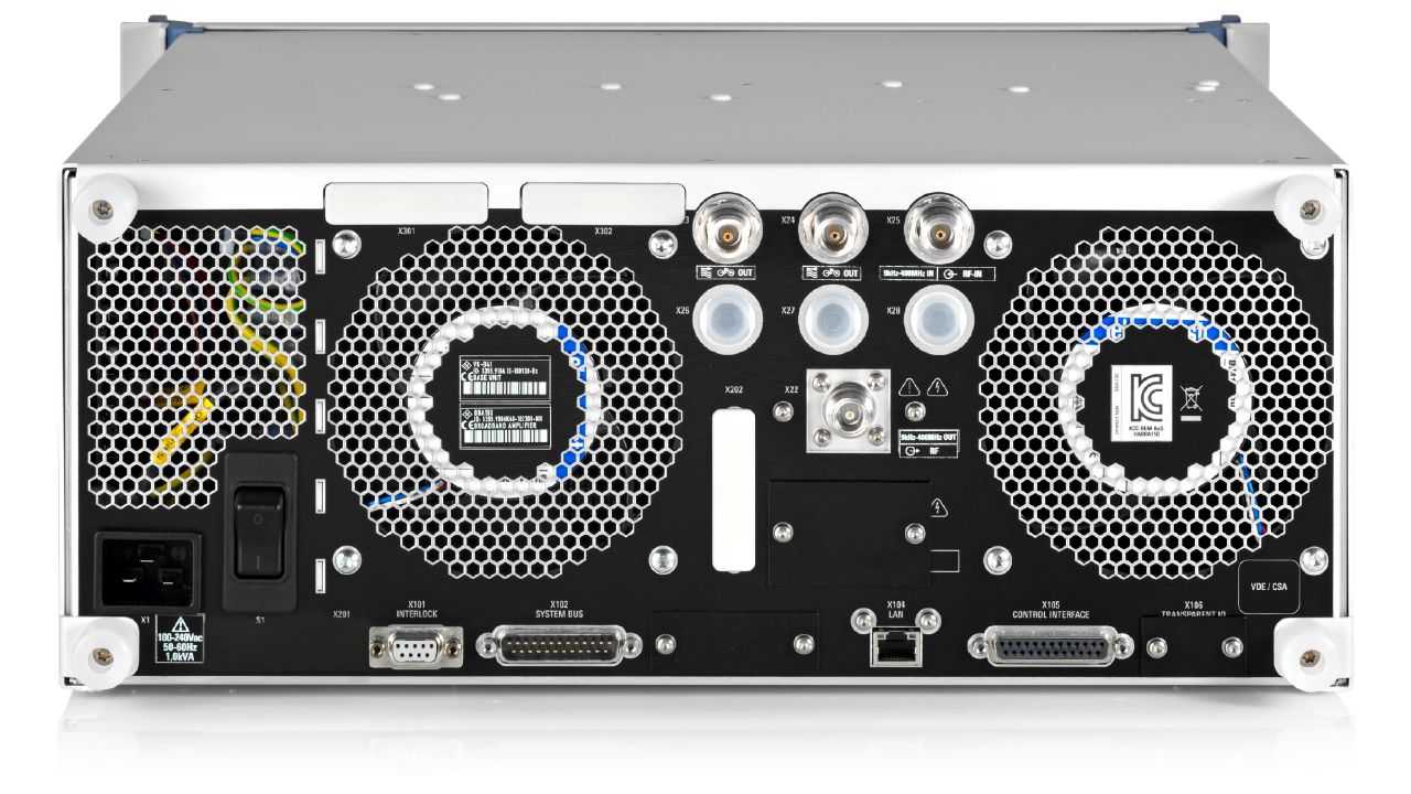 R&S®BBA150 寬頻放大器（4 kHz – 6 GHz，15 W – 3 kW） 角度 4