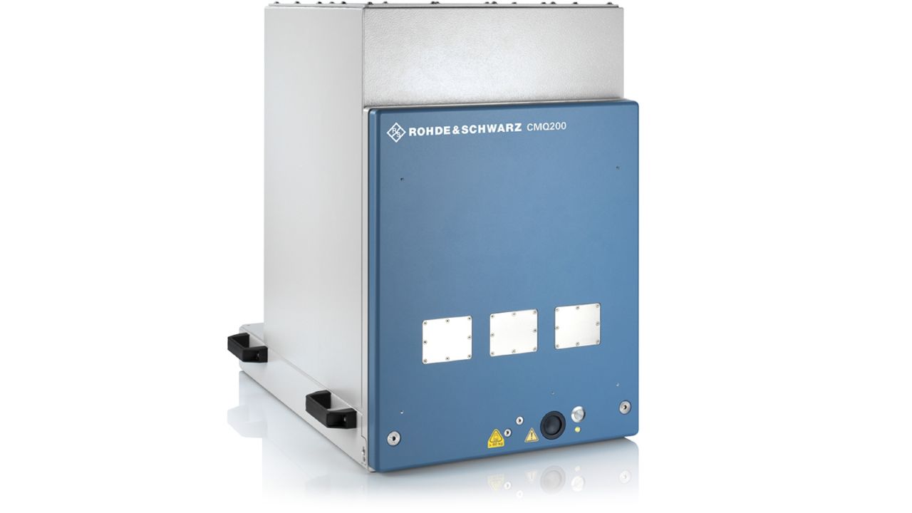 R&S®CMQ200 5G FR2 終端與元件遮蔽屏蔽立方體（毫米波 20 – 77 GHz） 角度 2