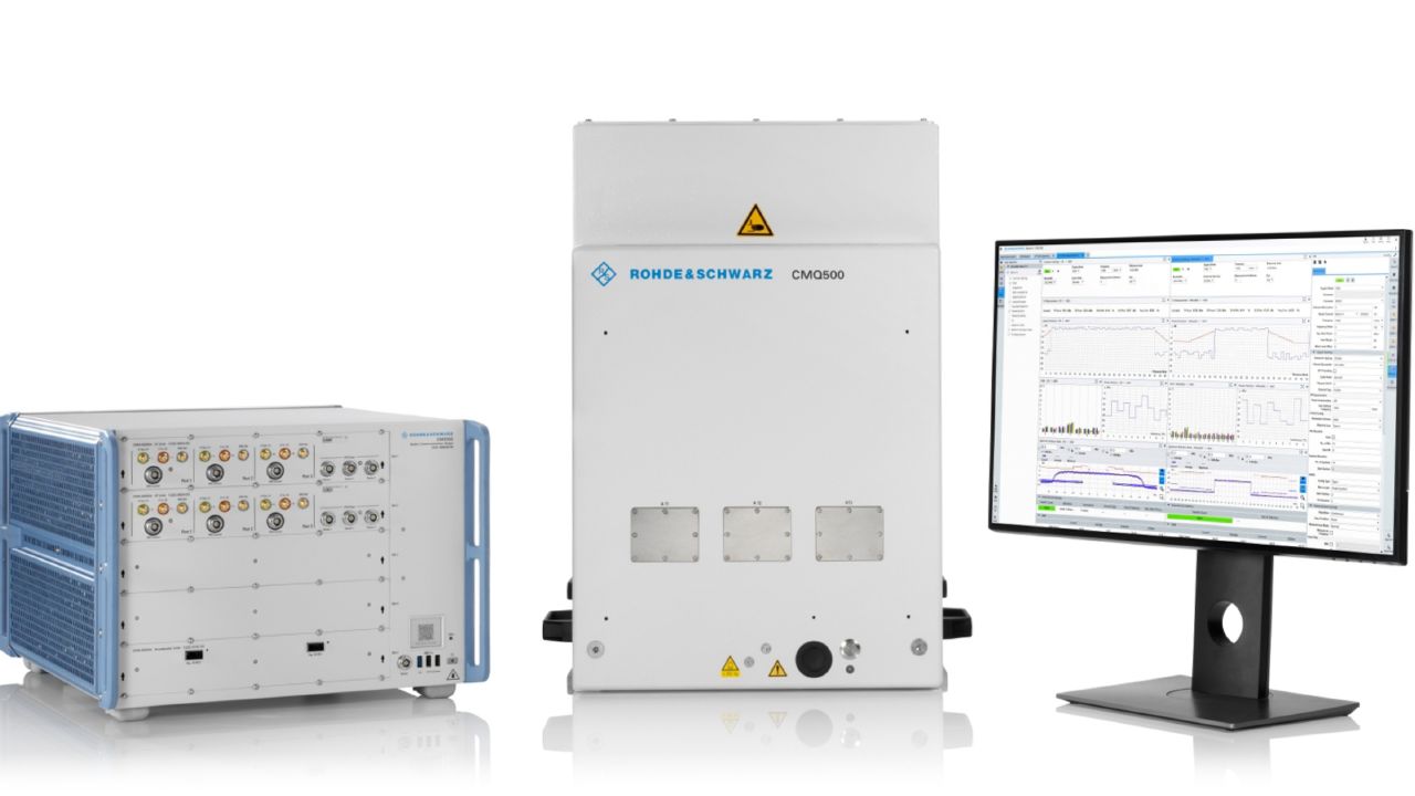 R&S®CMQ500 5G 終端與元件遮蔽屏蔽立方體（0.7 – 77 GHz，>80 dB） 角度 4