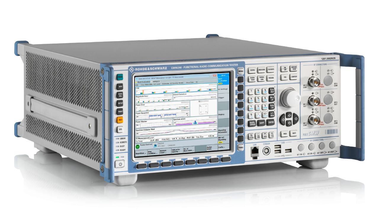 R&S®CMW290 緊湊型無線測試儀（NB-IoT / LTE-M / WLAN / Bluetooth） 角度 4