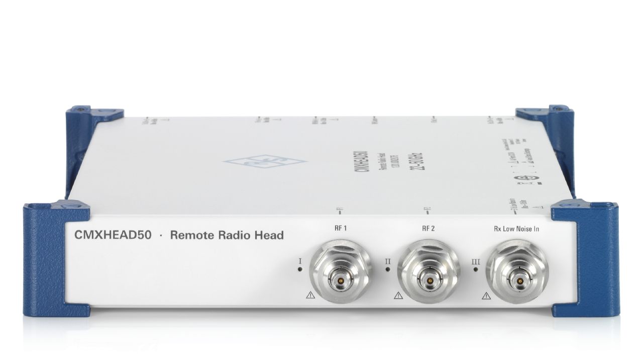 R&S®CMXHEAD50 5G mmWave 遠端射頻頭（21.84 – 50.20 GHz，搭配 CMX500） 角度 3