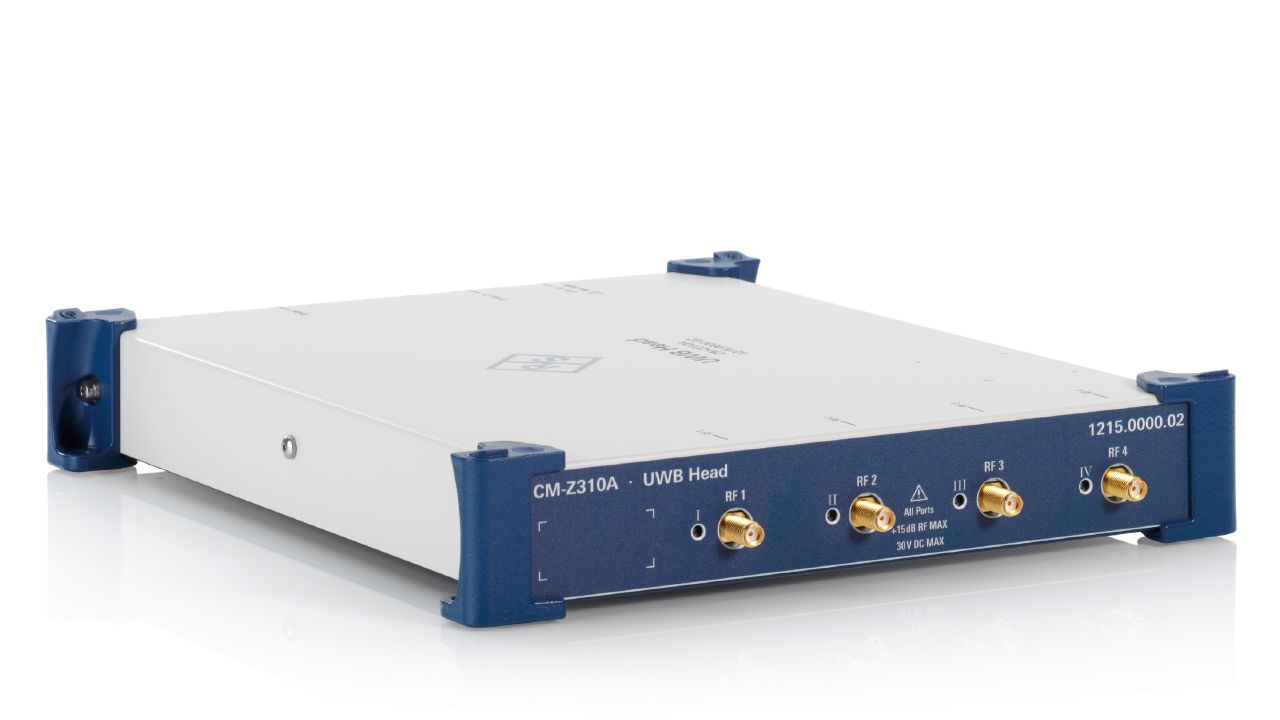 R&S®UWB HEAD CM-Z310A UWB 超寬頻測試擴展模組（4 – 13 GHz，搭配 CMP200） 角度 2