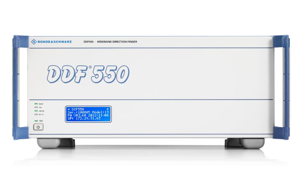 R&S®DDF550 寬頻測向機