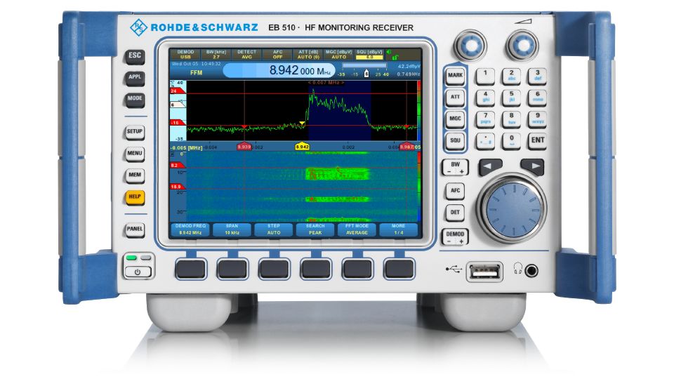R&S®EB510 HF 監測接收機