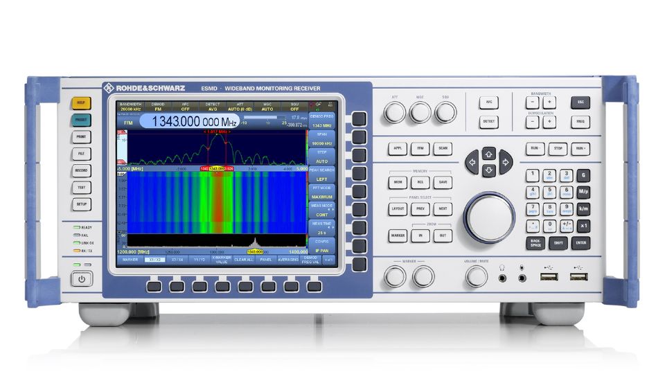 R&S®ESMD 寬頻監測接收機