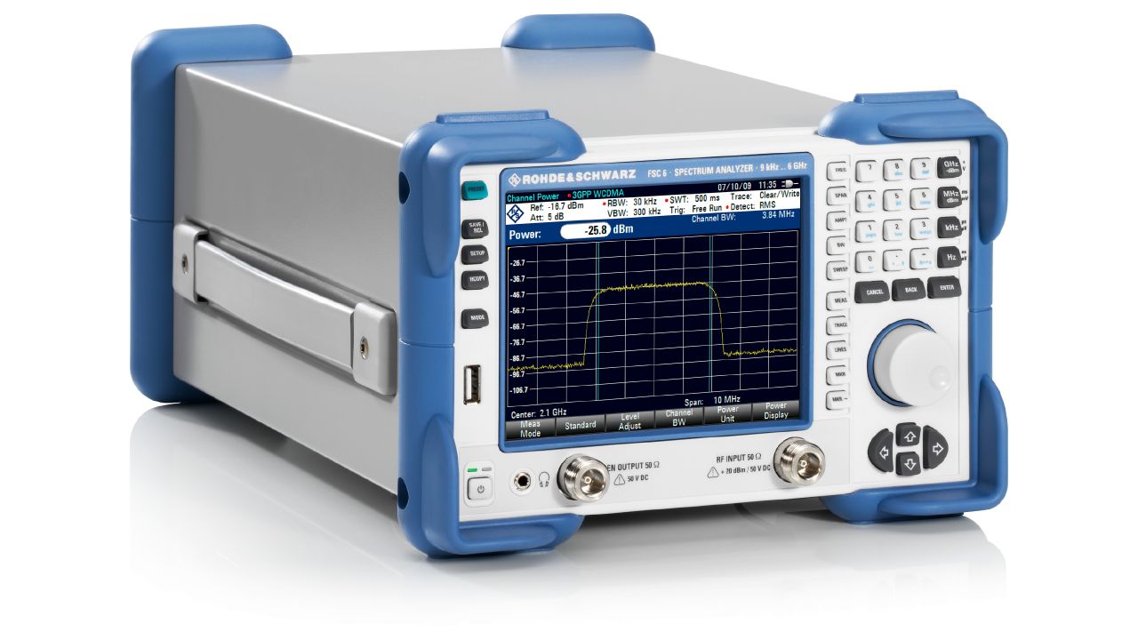 R&S®FSC 桌上型頻譜分析儀（9 kHz – 6 GHz） 角度 4