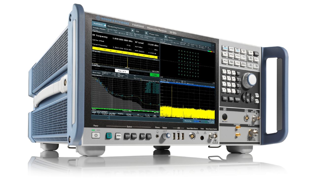 R&S®FSMR3000 微波量測接收器（10 Hz – 50 GHz，訊號產生器校準） 角度 3