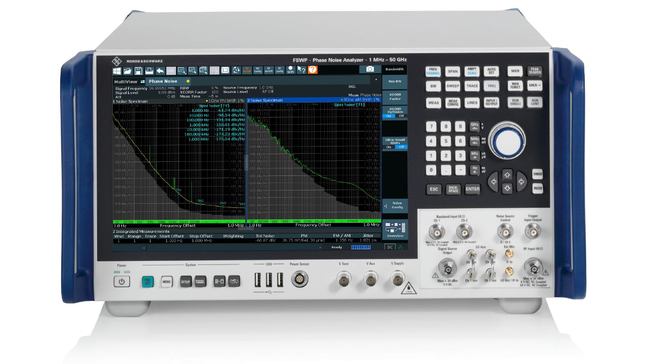 R&S®FSWP 相位雜訊分析儀與 VCO 測試儀（1 MHz – 50 GHz） 角度 2