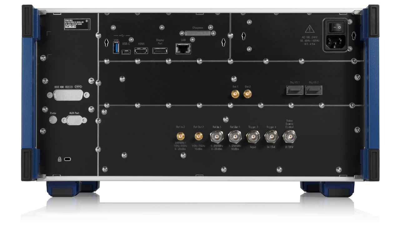 R&S®FSWX 多通道訊號與頻譜分析儀（含交叉相關分析，最高 50 GHz） 角度 4