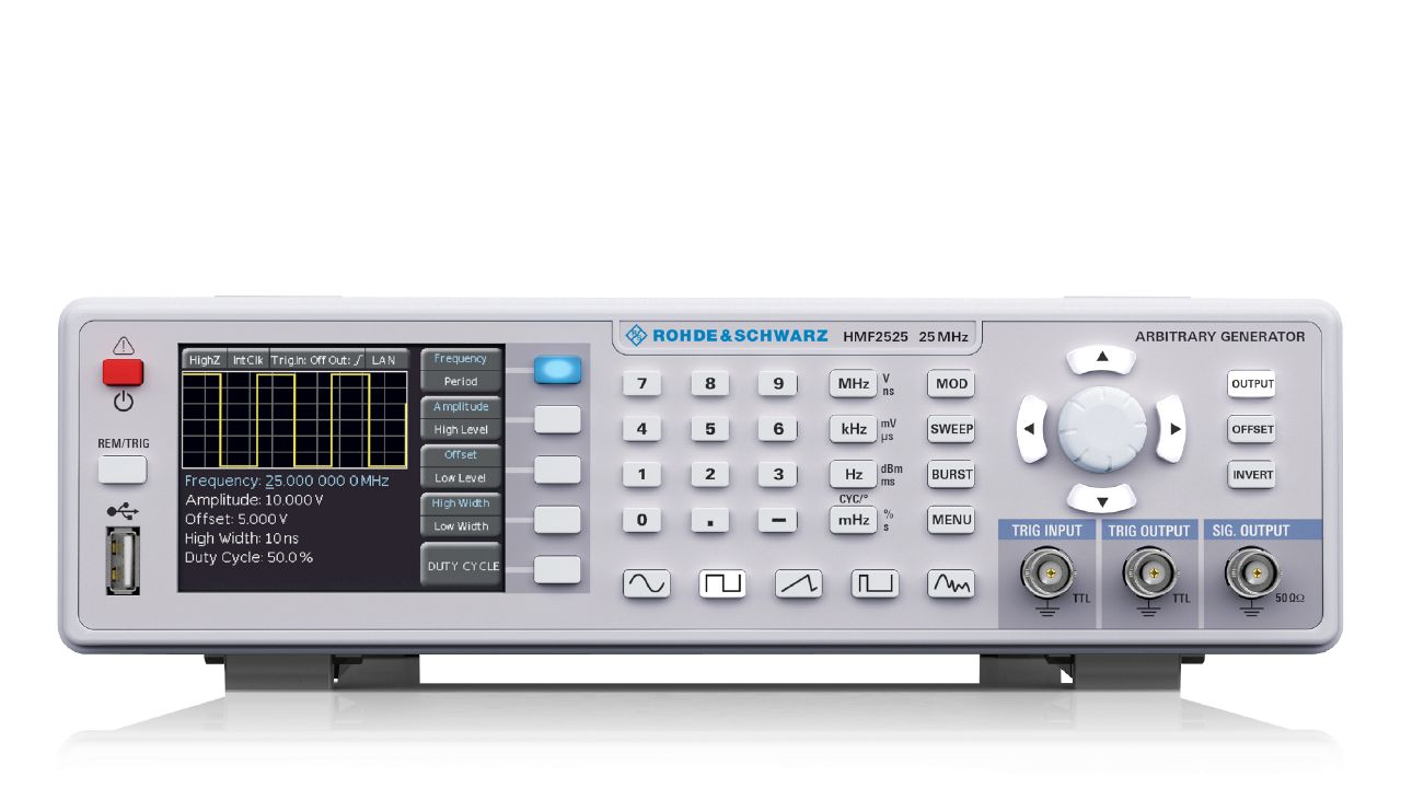 R&S HMF2525 / HMF2550 任意波形函數產生器