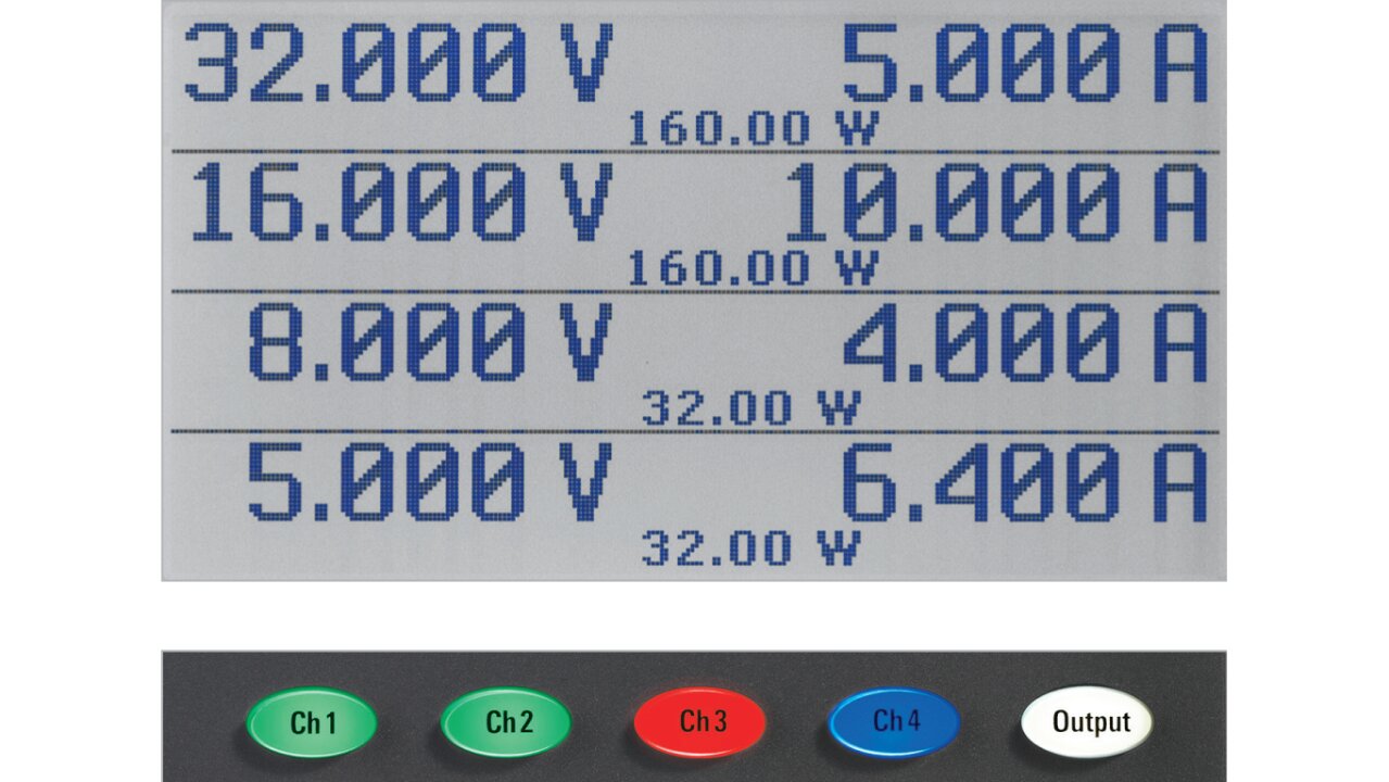 R&S®HMP2000 系列 中階雙/三通道線性可程式直流電源供應器 角度 4
