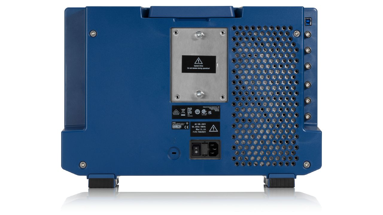 R&S®MXO 5 系列 高效能 12-bit ADC 數位示波器（4/8 通道） 角度 2