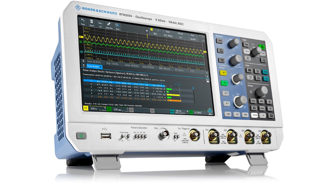 R&S®RTM3000 系列 通用桌上型示波器 角度 2