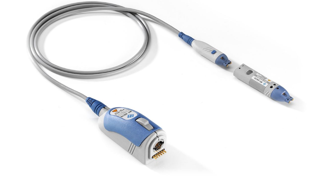 R&S RT-ZD 主動差動探棒 主動差動探棒系列（1 GHz – 4.5 GHz，高 CMRR） 角度 2