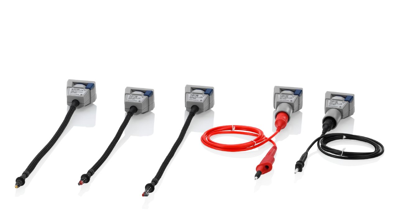 R&S®RT-ZISO 隔離式探棒系統 隔離式探棒系統（光纖隔離，±3000 V，CAT III 1000 V） 角度 2