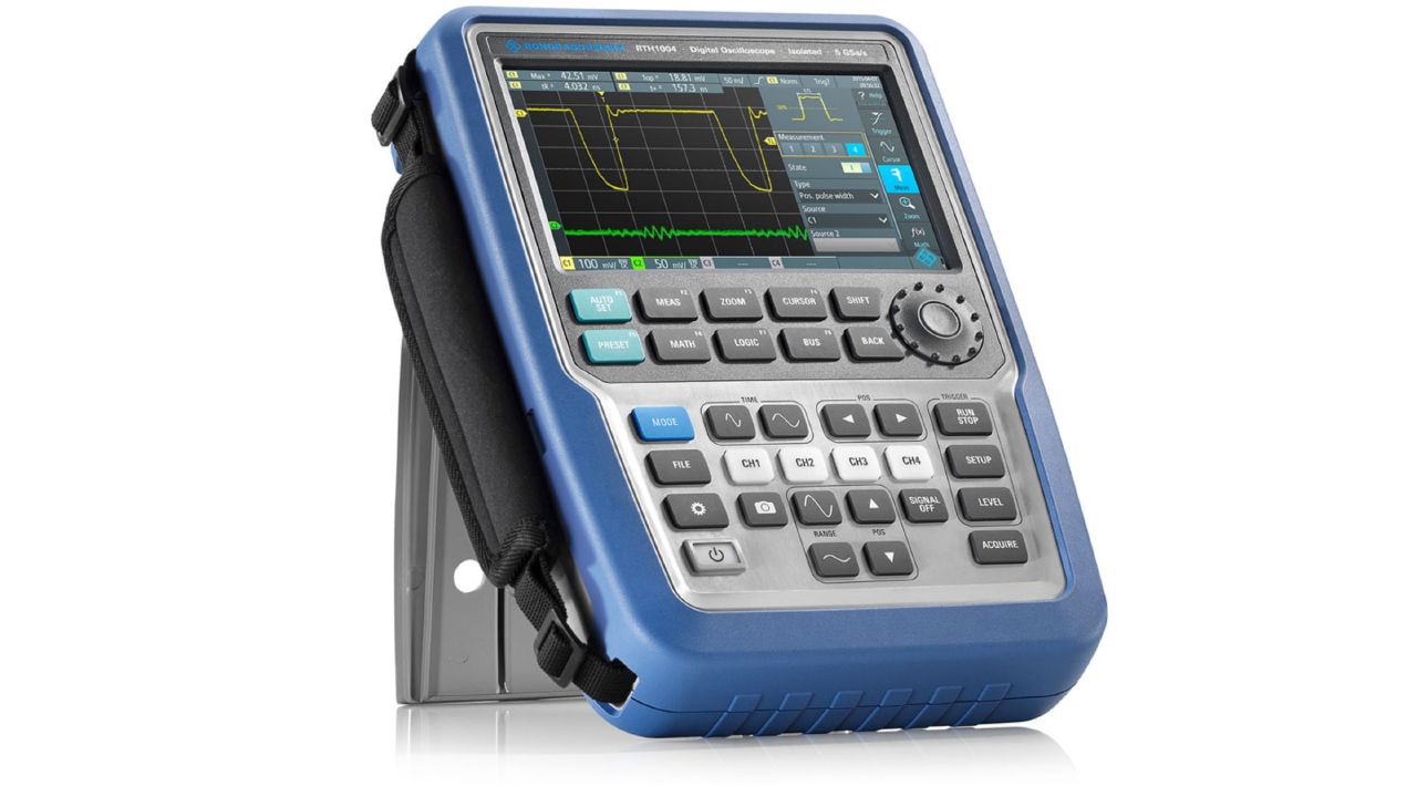 R&S®Scope Rider RTH 手持式示波器（5 GS/s，CAT IV 600 V 安規） 角度 3