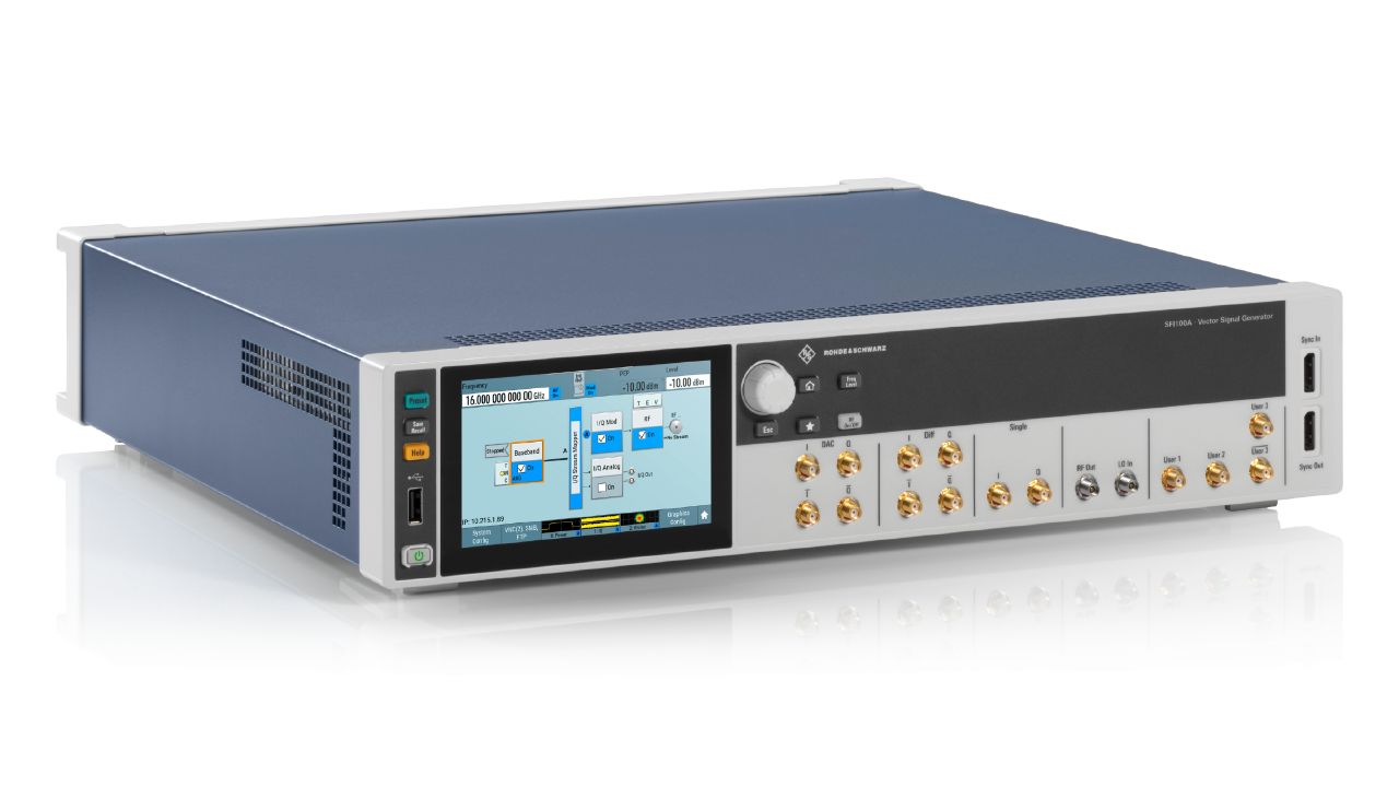 R&S®SFI100A 寬頻 IF 向量訊號產生器（最高 7.5 GHz IF） 角度 2