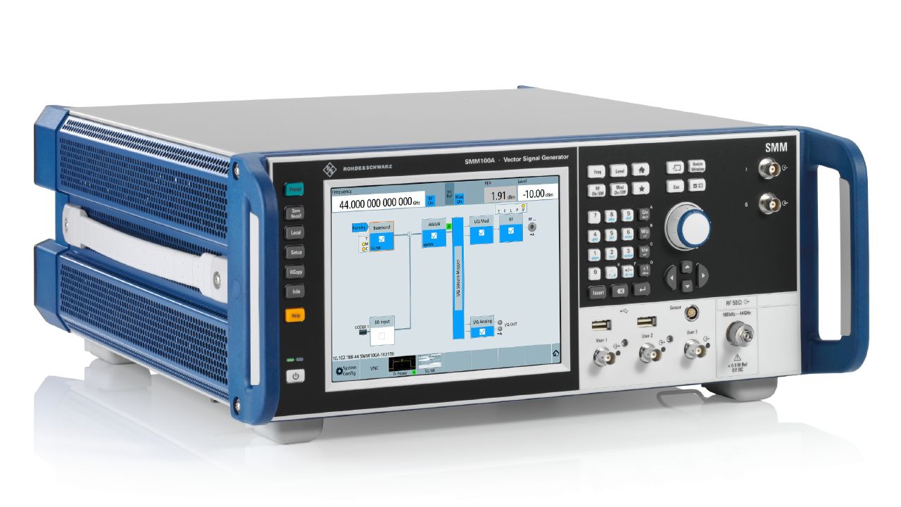R&S®SMM100A 中階向量訊號產生器（100 kHz – 44 GHz，支援 5G NR / Wi-Fi 7） 角度 4