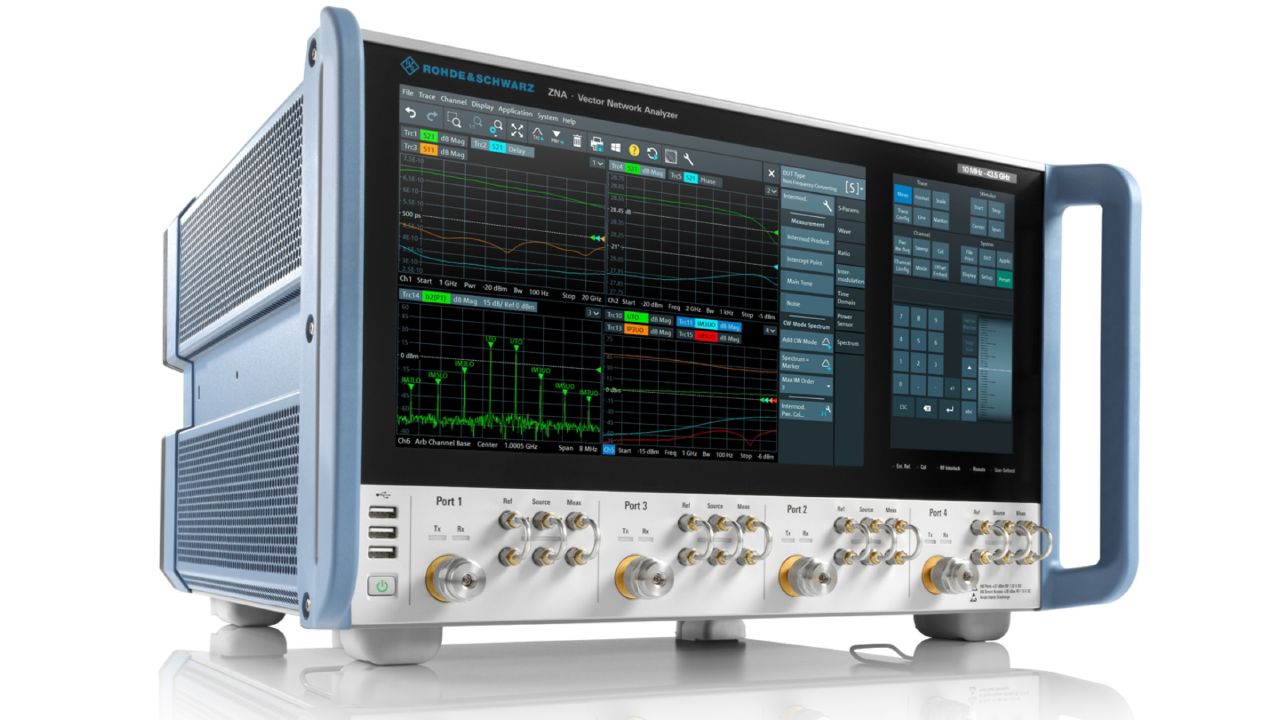 R&S®ZNA 旗艦級向量網路分析儀（10 MHz – 67 GHz） 角度 2