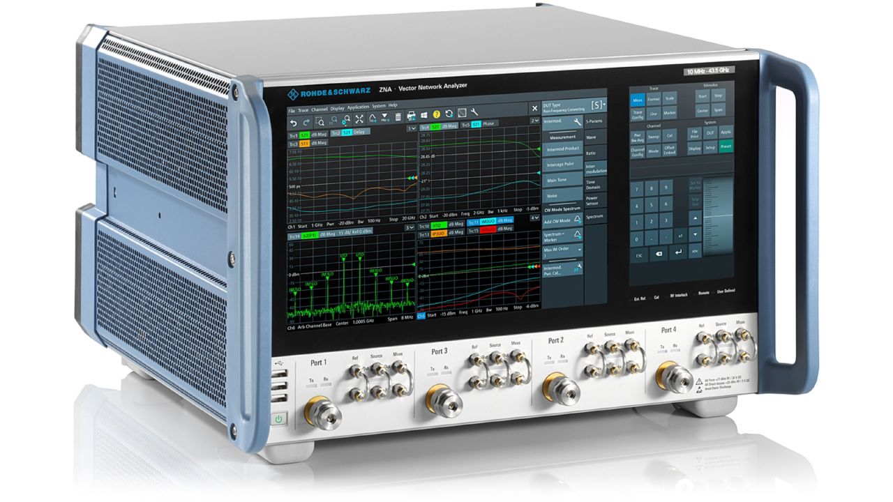 R&S®ZNA 旗艦級向量網路分析儀（10 MHz – 67 GHz） 角度 3