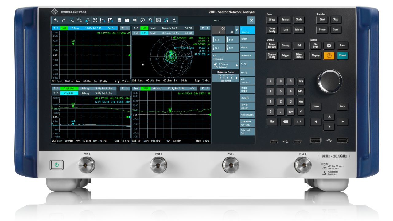 R&S ZNB3000 新世代通用向量網路分析儀