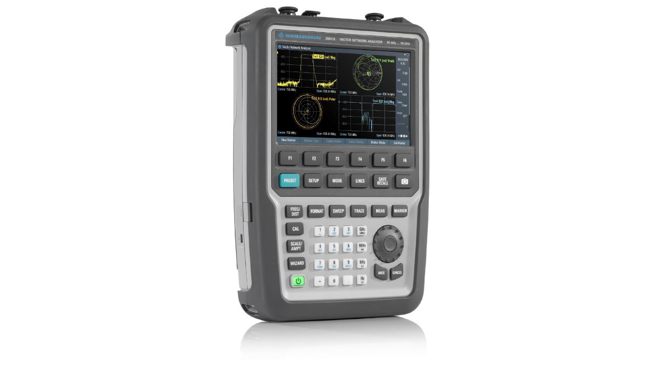 R&S®ZNH 手持式向量網路分析儀（30 kHz – 26.5 GHz） 角度 4